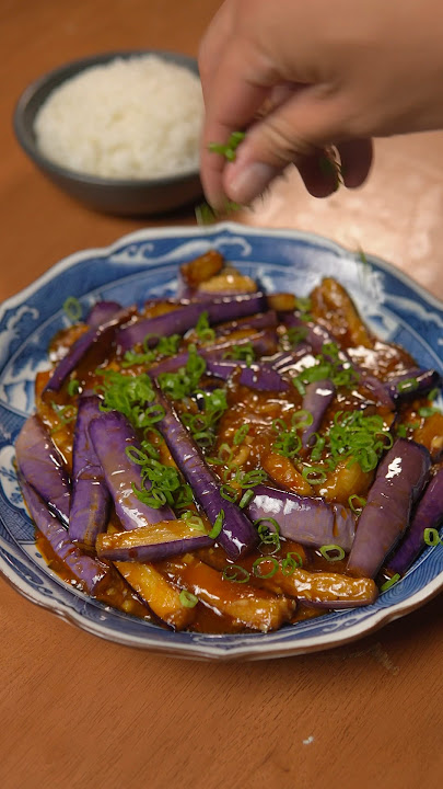 Sichuan-Style Eggplant #30minutemeals #shorts #sichuaneggplant #eggplant