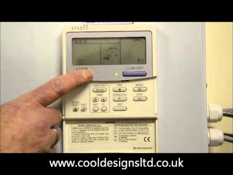 Retrieve historical data on a Toshiba RBC-AMT32E Wired Remote Control