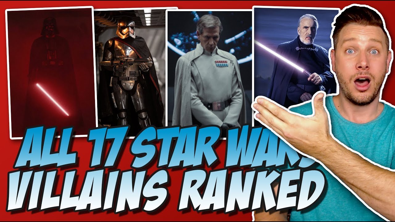 All 17 Star Wars Villains Ranked From Worst to Best