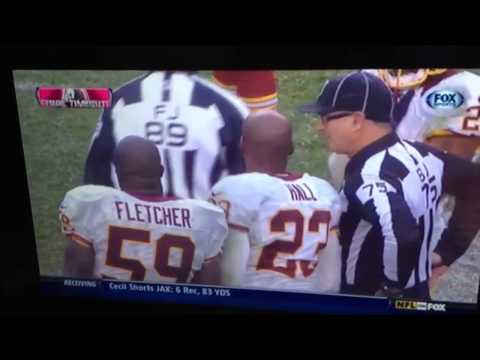DeAngelo Hall Flips Out, Cusses at Ref and is Ejected