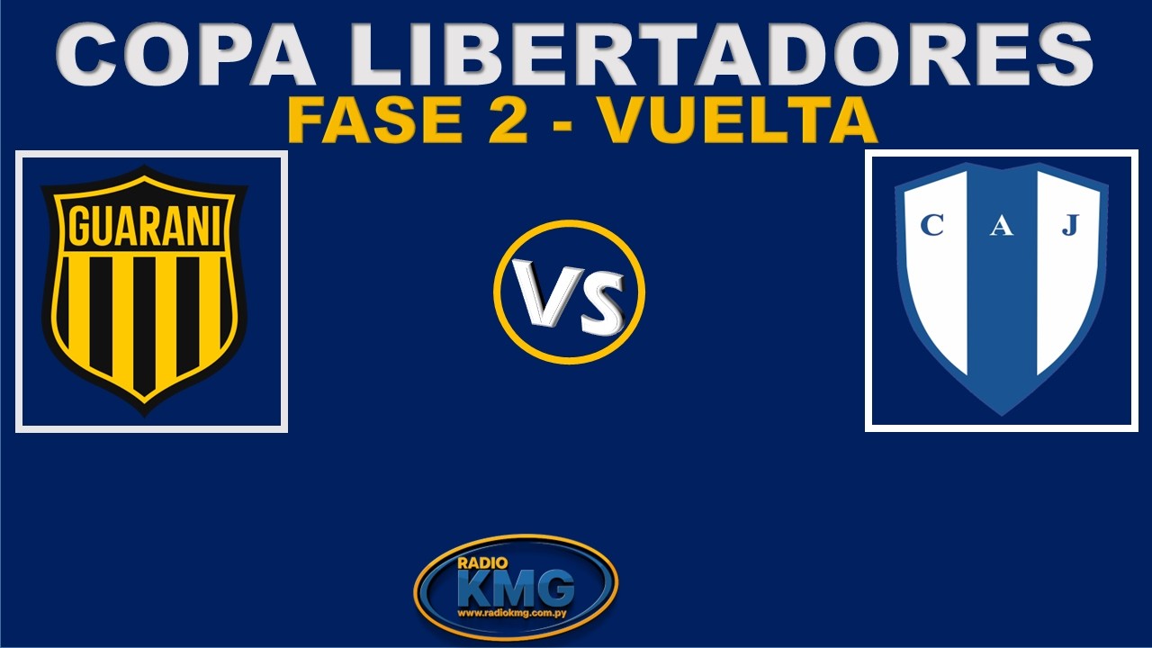 GUARANI VS JUVENTUD// COPA LIBERTADORES 2026// FASE 2 - VUELTA