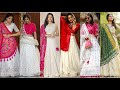White lehnga Holi 2024