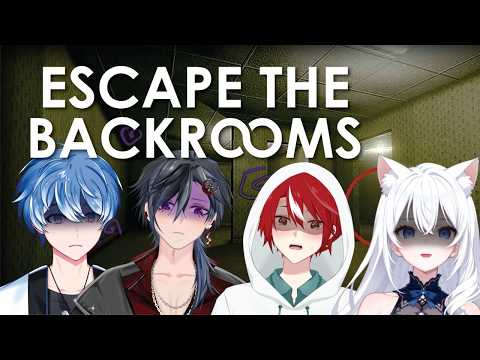 【Escape The Backrooms】聯動！這次真的是最後一次的後室了【未階堂ゆうら】ft. @SakuyaVtuber @Yamato_大和 @Yumeki267‬