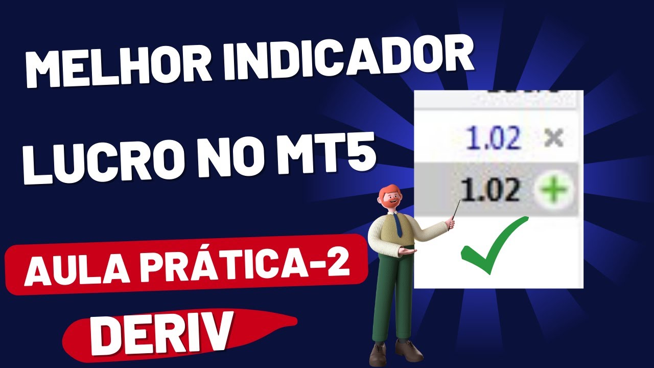 TUTORIAL METATRADER 5 DERIV SERVER - AULA 2: INDICADORES CADASTRAR NO ...