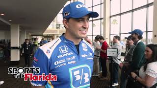 Interview with IndyCar Driver Graham Rahal at the Grand Prix of St Pete