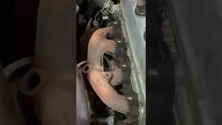 Removing Exhaust Manifold D16