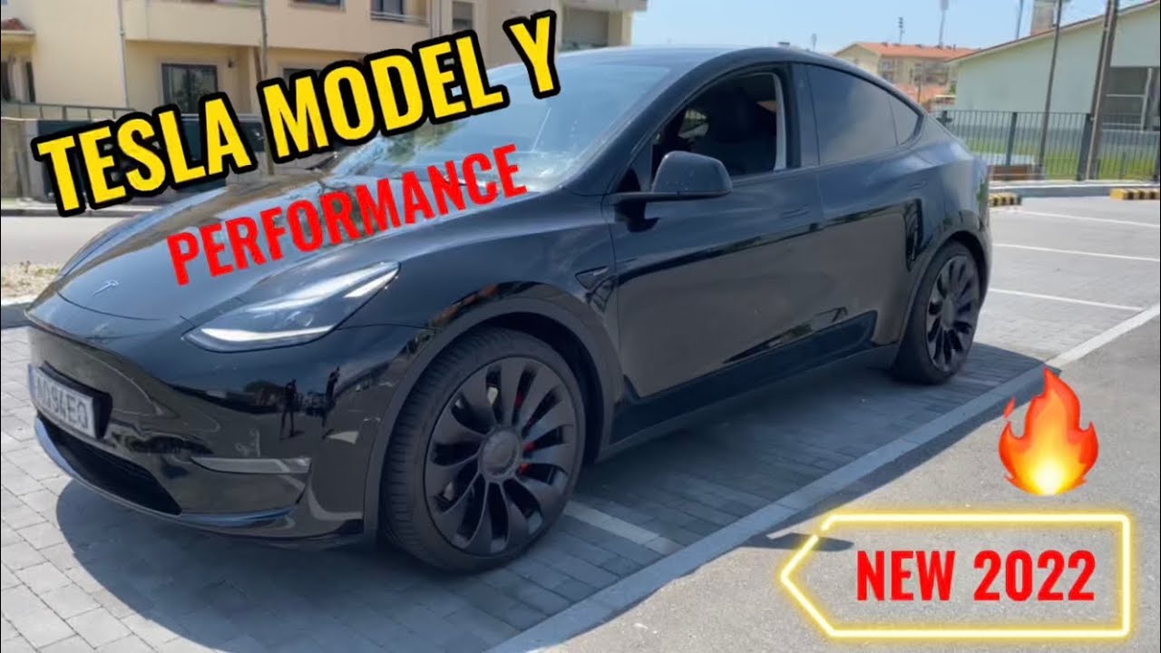 NEW 2022 Tesla model Y performance walkaround - YouTube