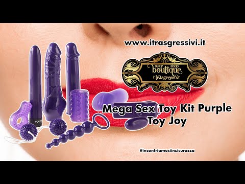 Mega Sex Toy Kit Purple Toy Joy