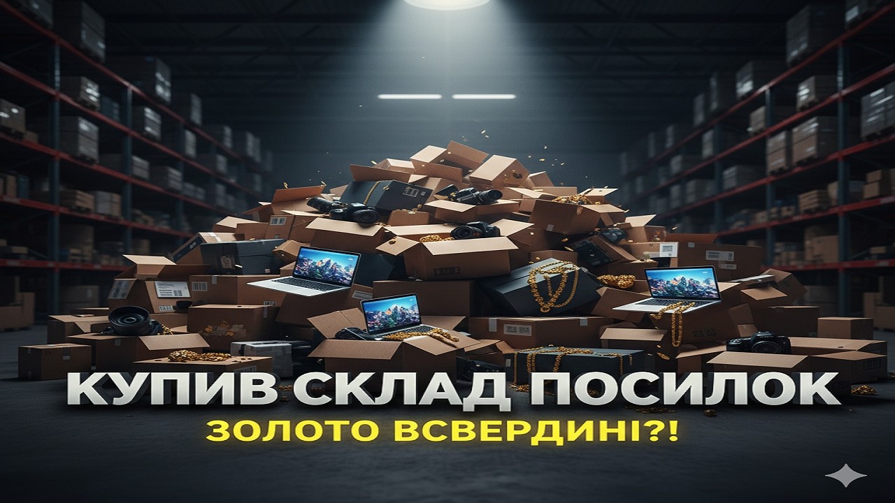КУПИВ ВЕСЬ СКЛАД ЗАГУБЛЕНИХ ПОСИЛОК! 📦 Знайшов золото всередині?!