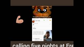 calling five nights at Freddy real or fake calling them to be continued screenshot 5