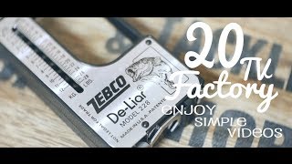 Zebco De-Liar Fish Scale 1980s.