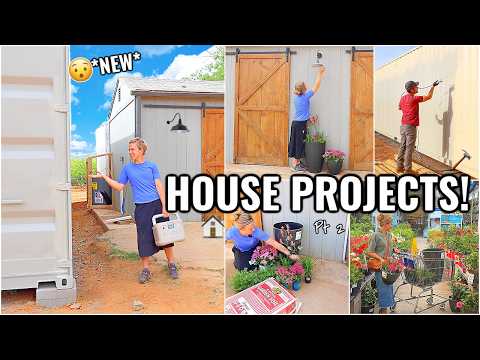 Starting A New Project!!🏠 Home Projects At Our Arizona Fixer Upper 2026 | Jackery Generator 1000 V2