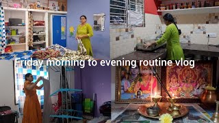 Friday Morning To Evening Routine Vlog Telugu Daily Routine Routine