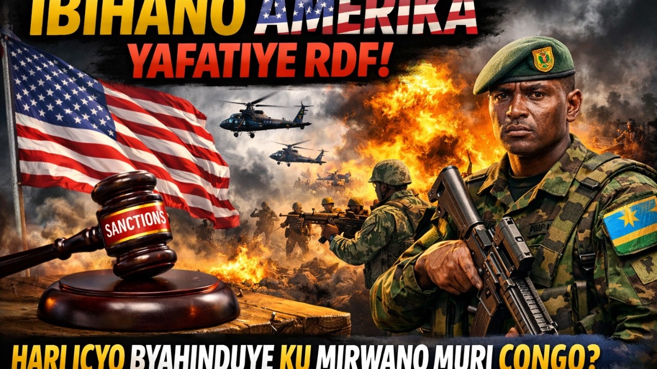 IBIHANO AMERIKA YAFATIYE RDF HARI ICYO BYAHINDUYE KU MIRWANO MURI CONGO ...