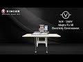 Hottest seller - Embroidery Machine from SINGER SE1201F 58