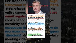 Christopher Nolan Refuses to Own a Smartphone—His Strange Habit Stunned Hollywood Forever