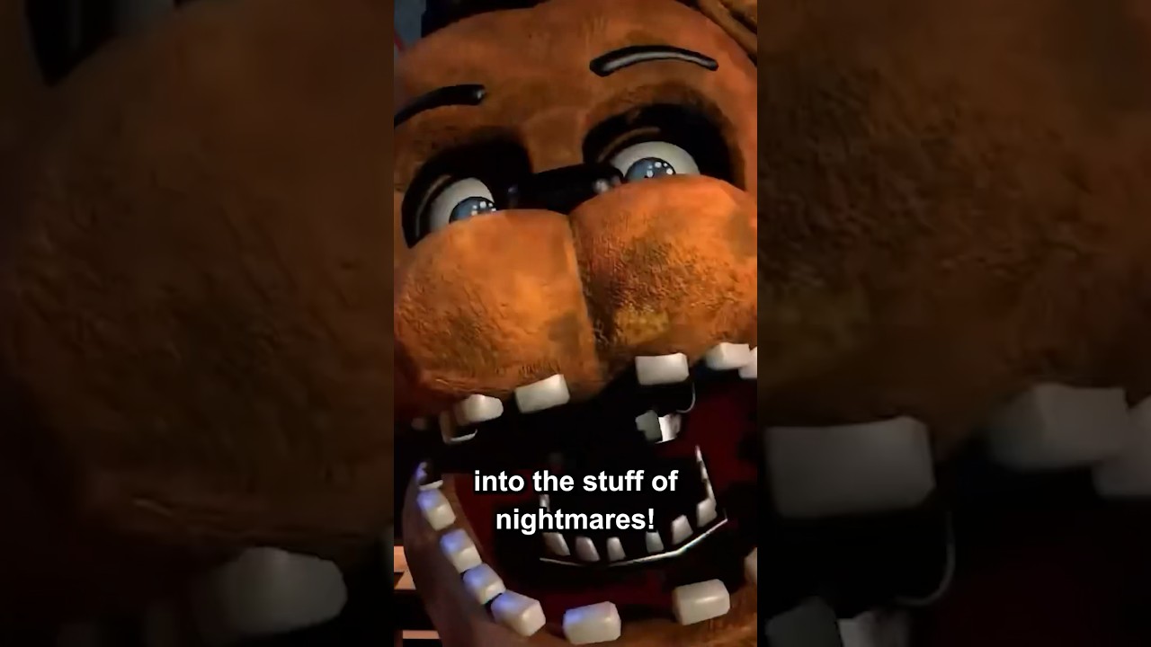 Can we turn a bear into Freddy from FNAF?! #shorts