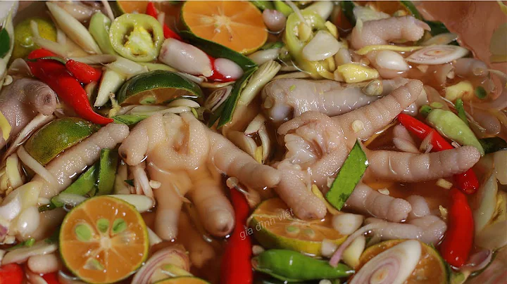 Top 13 chân gà sả tắc ăn liền