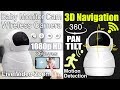 360 Degree HD Wireless WiFi Panoramic Baby Monitor IP Camera I Live Video Zooming I Home CCTV Pan