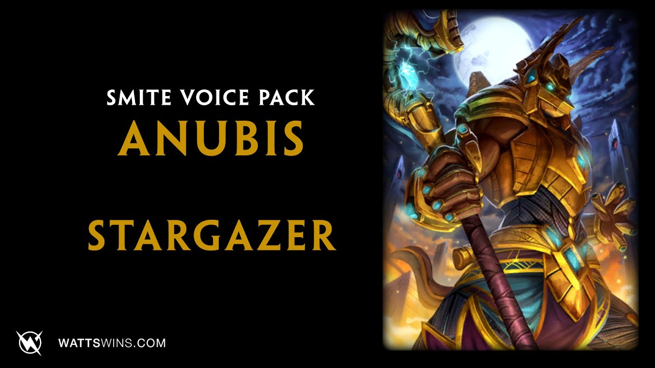 Smite Anubis Stargazer Voice Pack + VGS