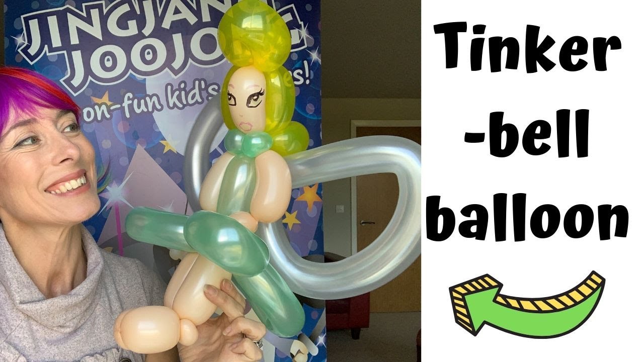 Tinkerbell fairy balloon model tutorial