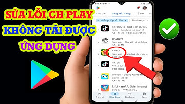 Nguyên nhân CH Play bị lỗi không tải được ứng dụng và cách sửa