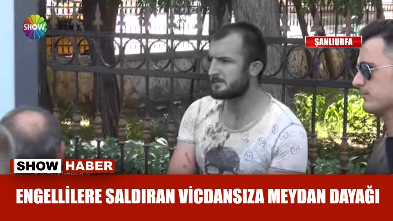 Engellilere Saldiran Vicdansiza Meydan Dayagi Youtube