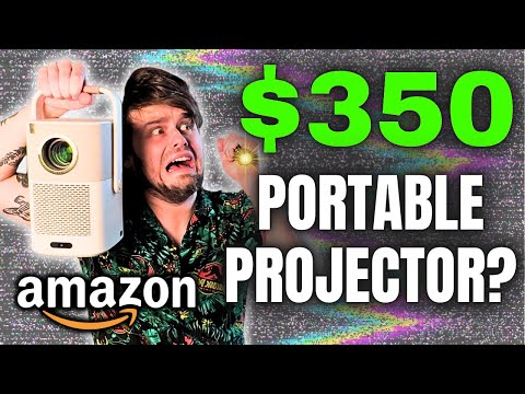 Best Portable Projector on Amazon? | Yaber T2 Review & Test
