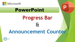 MS Powerpoint Progress Bar and Announcement Counter