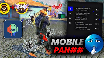 White FF Brazilian Red Fire Button Macro | Free Fire Headshot App | Thunder flex