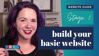 Website Guide Stage 2: Building Your Basic Website + SEO Basics | Website Planning & Web Design