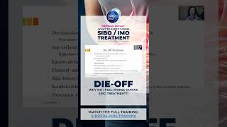 Die-Off: Why Do I Feel Worse During SIBO Treatment #shorts