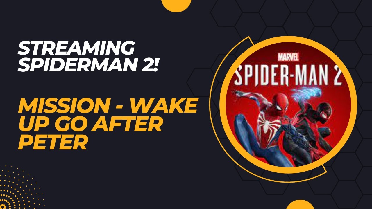Walkthrough Gameplay PS5 Spiderman 2 = Wake-up Mission - Knull Appearance?