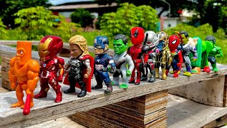 Avengers Superhero Storymarvels Captain America Spiderman Vs Hulkdeadpoolthortoys113
