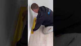 How to cut a strip in for laminate flooring How to cut a strip in for laminate flooring
