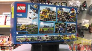 Обзор lego 60060 Транспорт для перевозки автомобилей Lego City