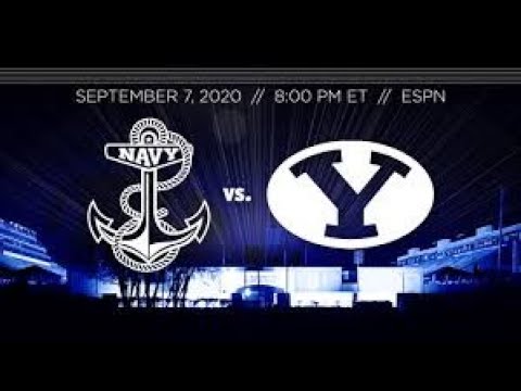 BYU vs Navy Free College Football Picks Predictions 9/7/20 - YouTube