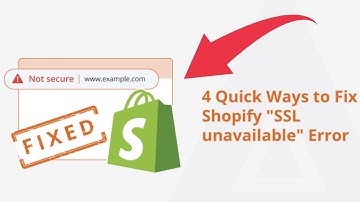 Fix Shopify “SSL Unavailable” Error | Secure Your Store with HTTPS