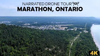 🏔️ Marathon, Ontario 🌊 4K Drone
