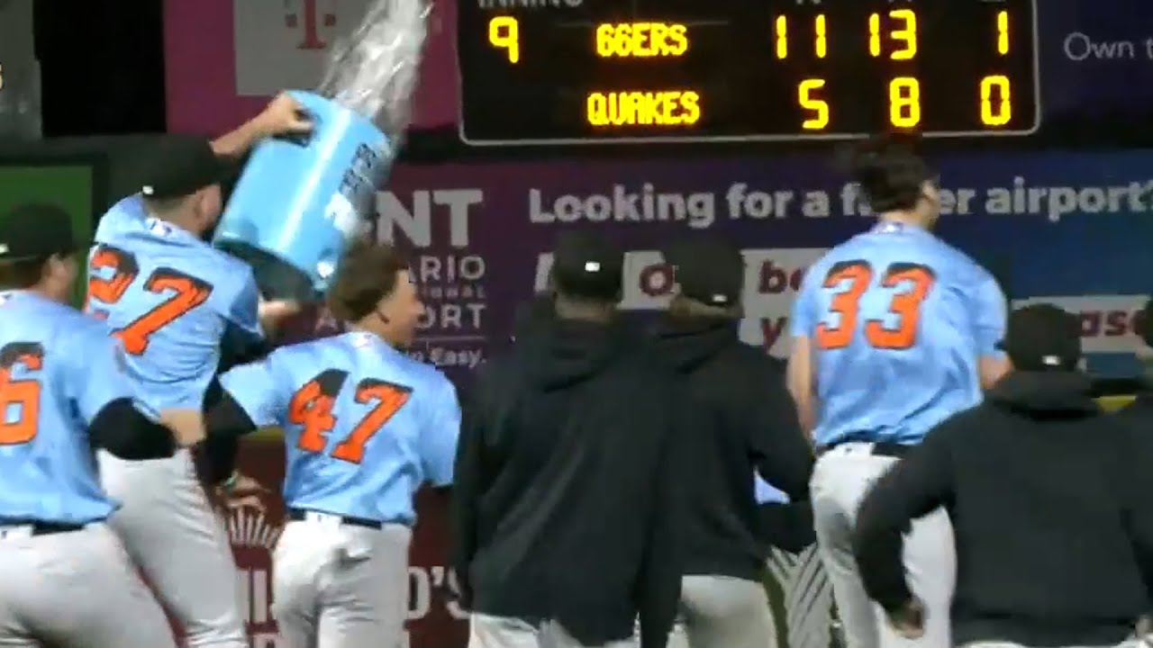 Inland Empire 66ers at Rancho Cucamonga Quakes, South Division Game 2, September 11, 2025