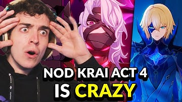 They did the UNTHINKABLE... Nod Krai Act 4 Archon Quest Luna 2 (6.1) FULL REACTION | Genshin Impact