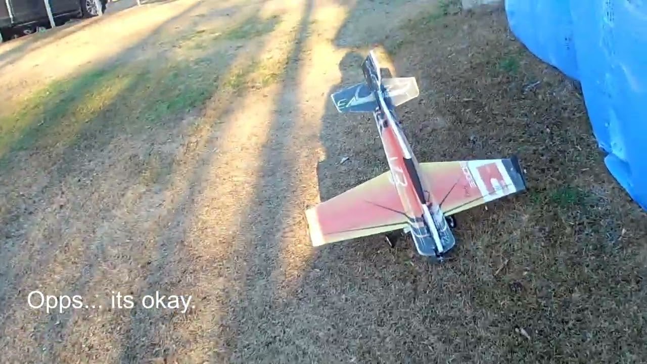 Twisted hobbies Edge 540 in yard