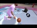 gym class 1 v 1 half court Part 2 -Game #18