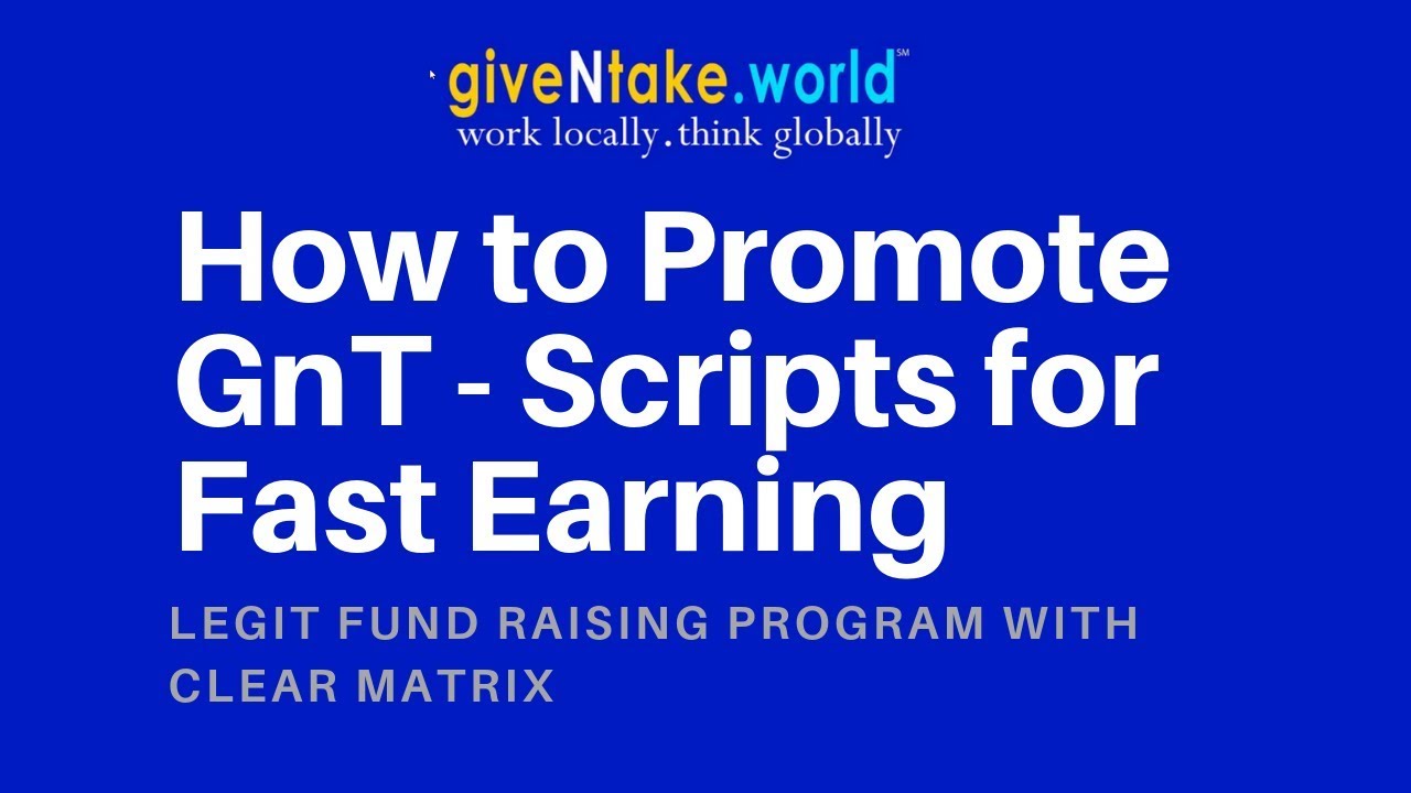 GnT How to raise funds faster using Social Media using platform Give n