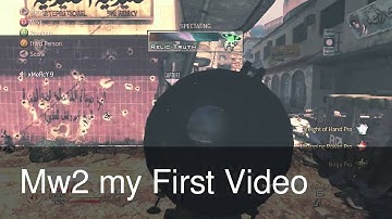 mw2 my first qs/ts video