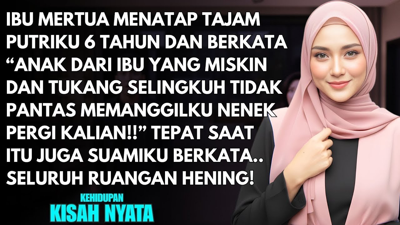 IBU MERTUA LEMPAR KADO DARI ANAKKU DAN MENGHINA KAMI DI DEPAN SEMUA ORANG - TAPI DIA HISTERIS SAAT..