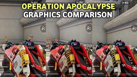 Operation Apocalypse Graphics Comparison on Android