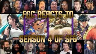 FGC reacts to SEASON 4 of Street Fighter 6 (English - CAPTIONS) || Reaction Mashup