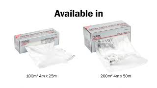 ProDec Advance Super Cling Polythene Dust Sheet Roll
