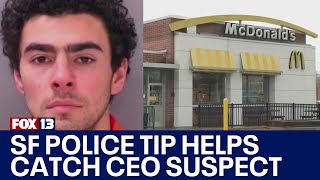 FBI says tip from San Francisco police helped identify Luigi Mangione | FOX 13 Seattle